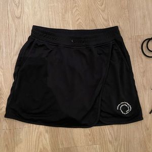 Outdoor Voices Black Tennis Skort